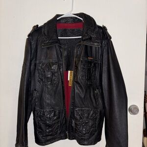 Superdry Black Military Field Jacket